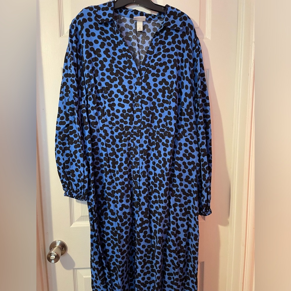 Long Blue Dress